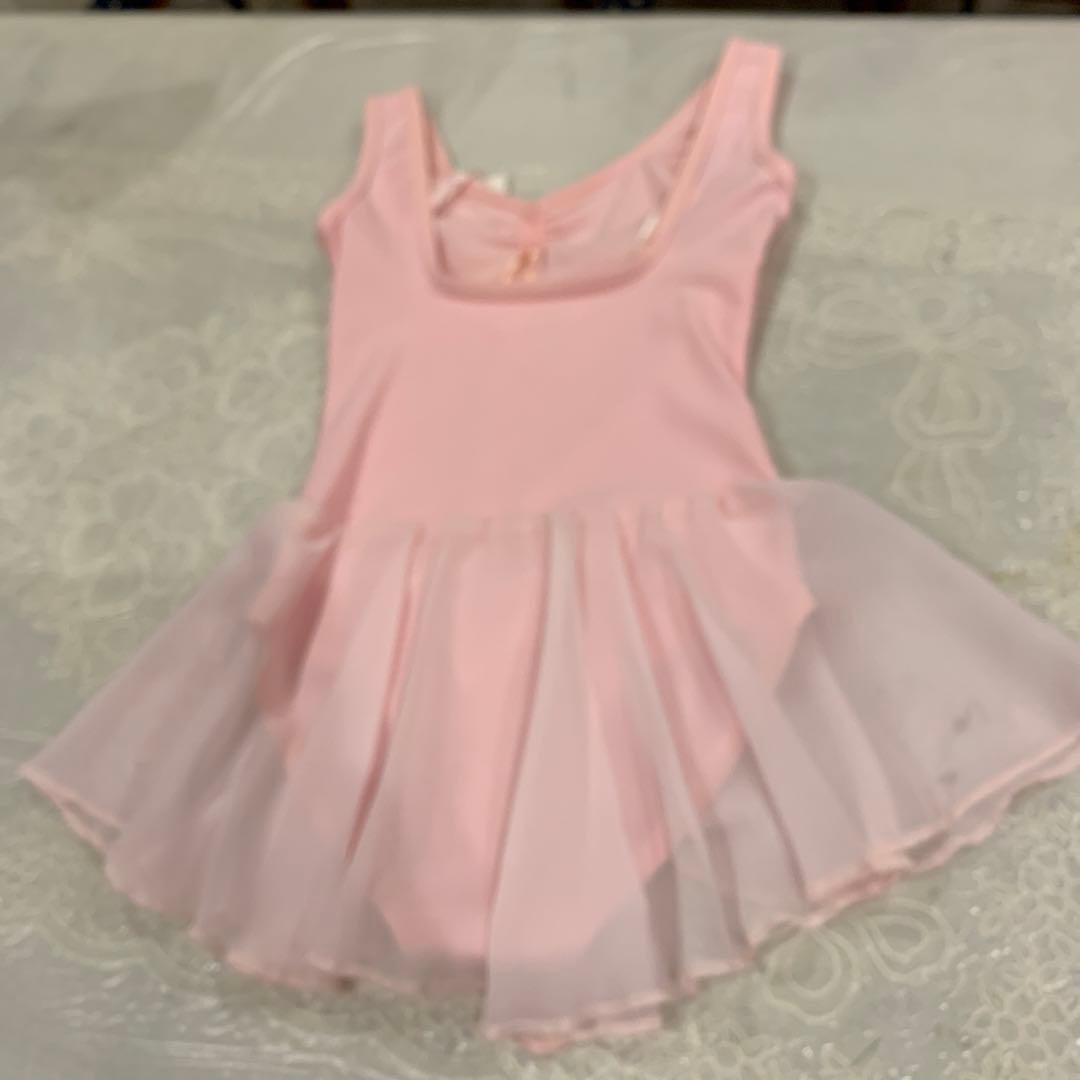 バレエ、パリオペラ座repetto レペットキッズピンクレオタード