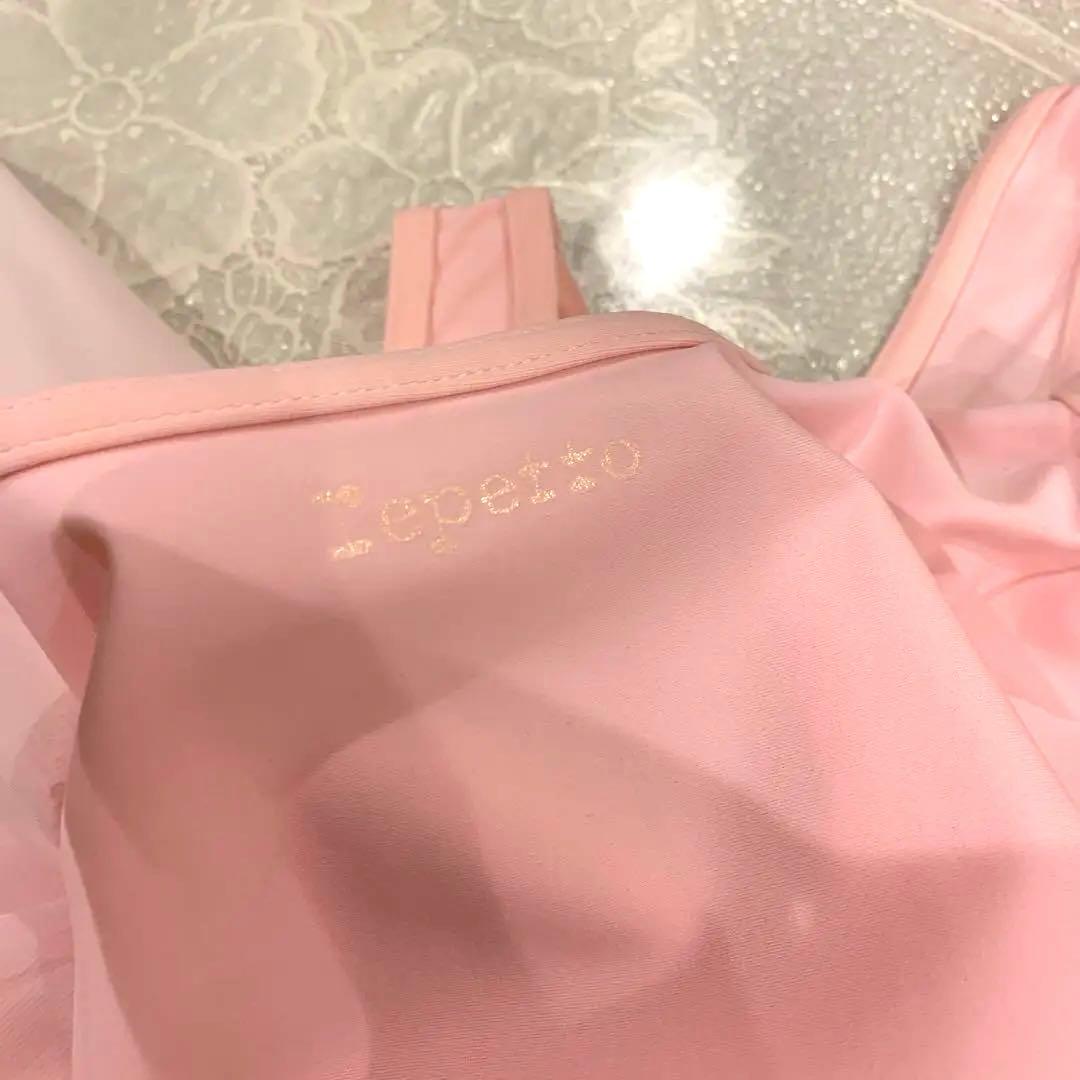 バレエ、パリオペラ座repetto レペットキッズピンクレオタード
