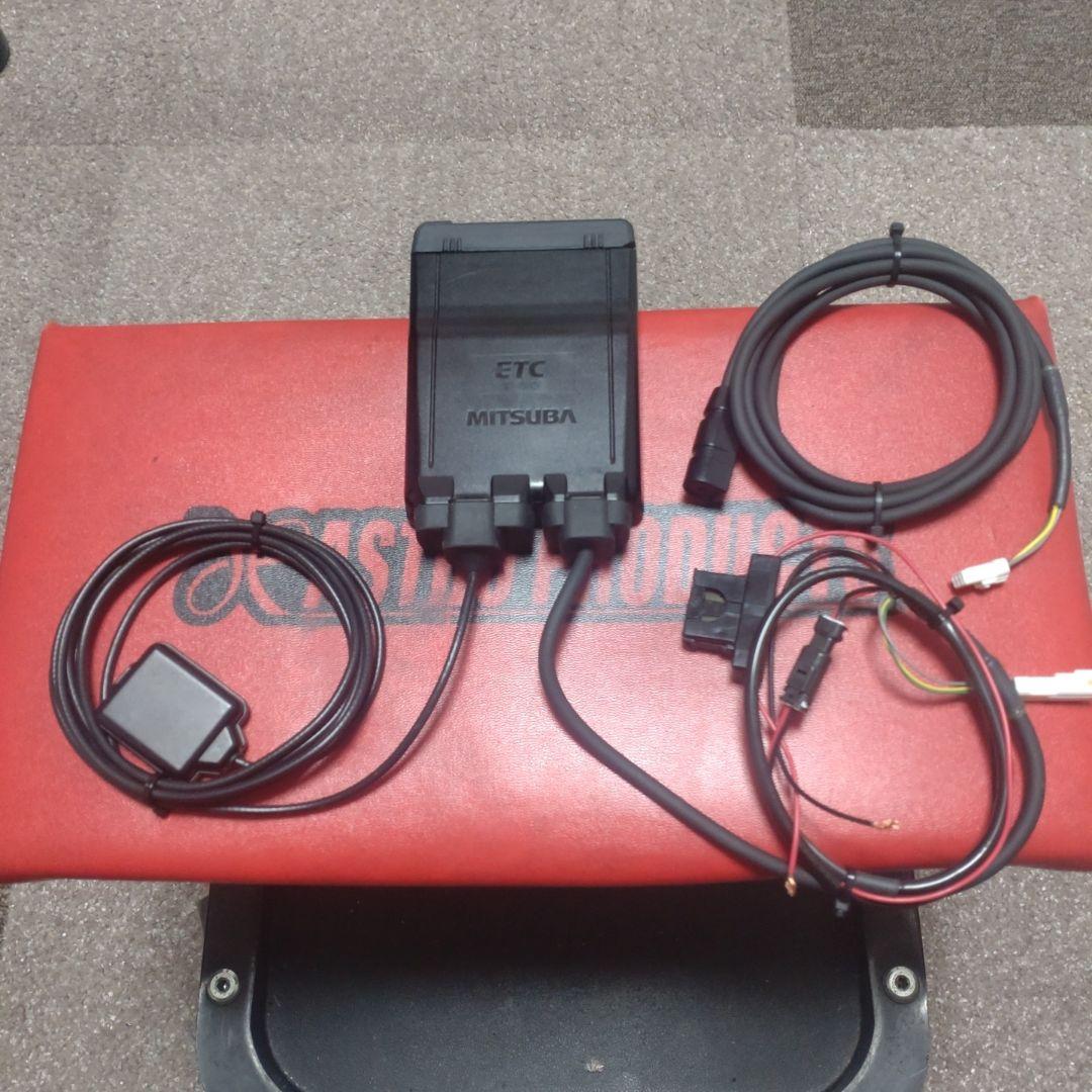 バイク用　ETC　車載器　ミツバ　BE61-W　（検索用）ETC2.0　1146