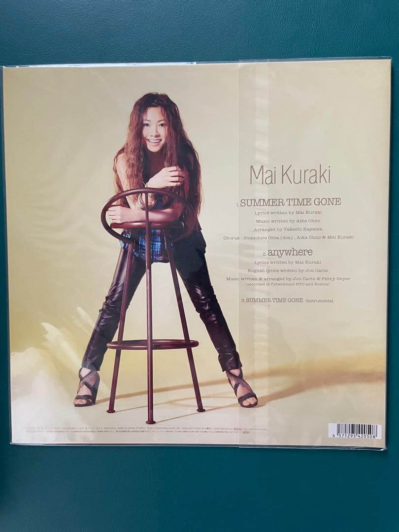 倉木麻衣　LPサイズジャケット　シングルCD 10枚セット　未開封