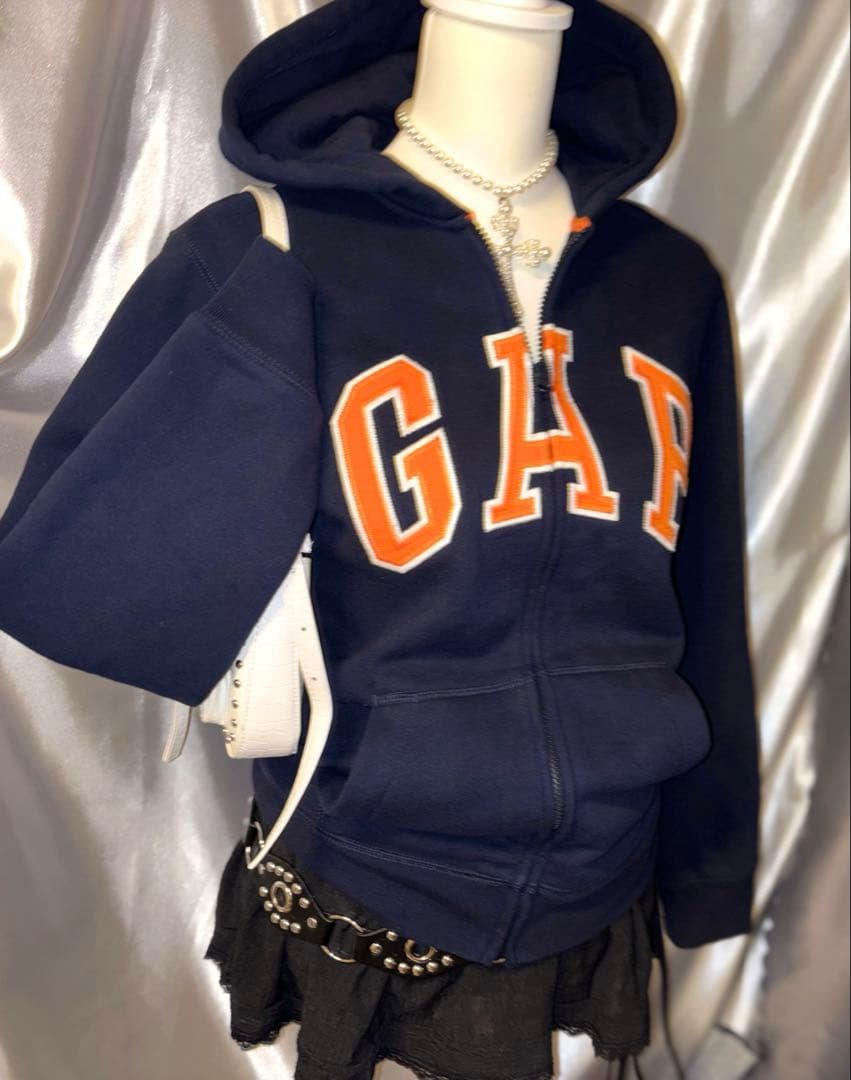 GAP old archive y2k ロゴ パーカー00s 平成ギャル