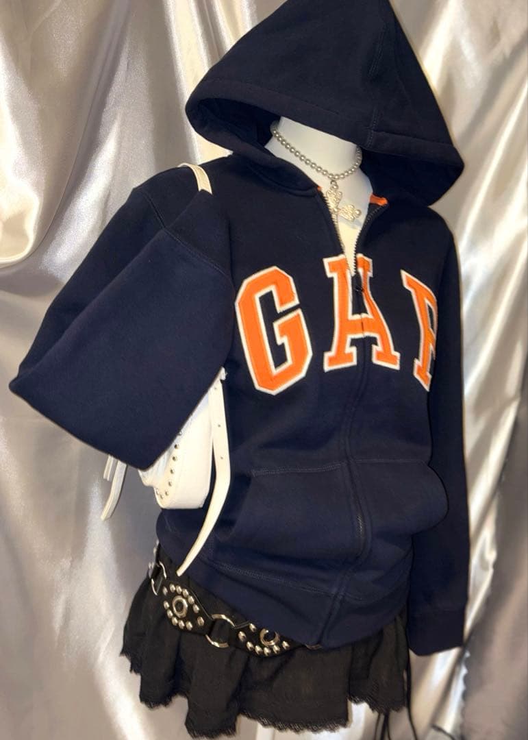 GAP old archive y2k ロゴ パーカー00s 平成ギャル