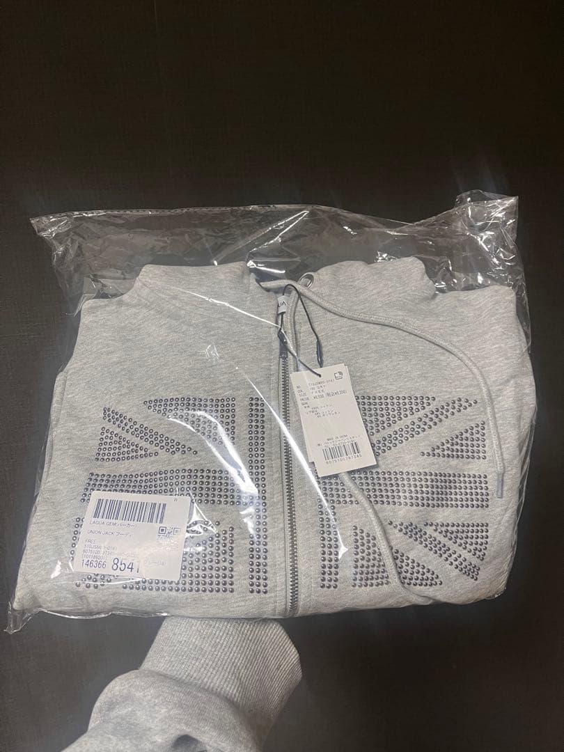 LAGUA GEM　UNION JACK フーディ