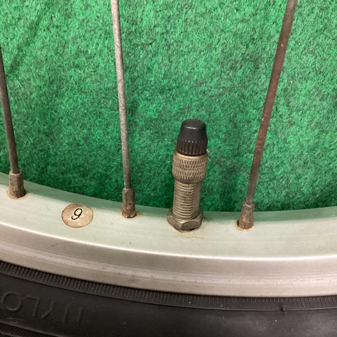 アルミホイール　20x1.75 前輪　タイヤ付　ハブダイナモ　フロント　J1端子