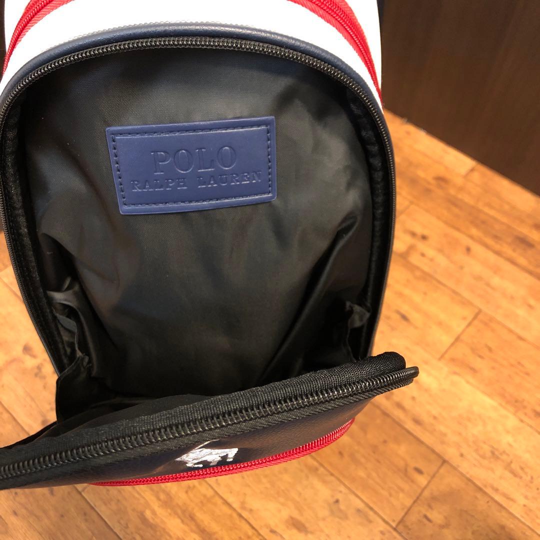 【新品】ポロ RLC013 9インチ キャディバッグ トリコロール