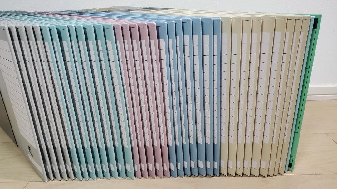 中学受験テキスト＆過去問対策に！ファイルボックス－ＦＳ 34冊＋おまけ