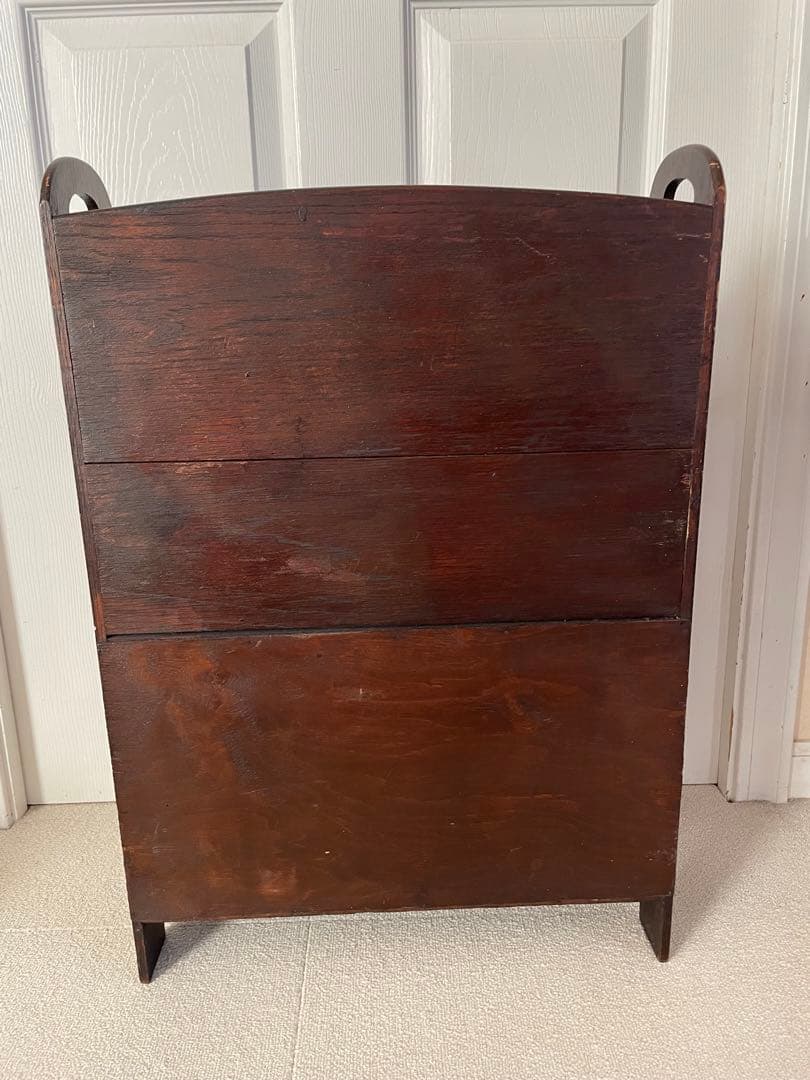 イギリスアンティーク　ブックスタンド　マガジンラック