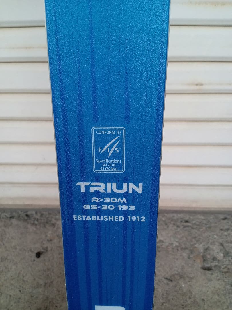 26年モデルオガサカ GS TRIUN スキー板 R 30　193cm
