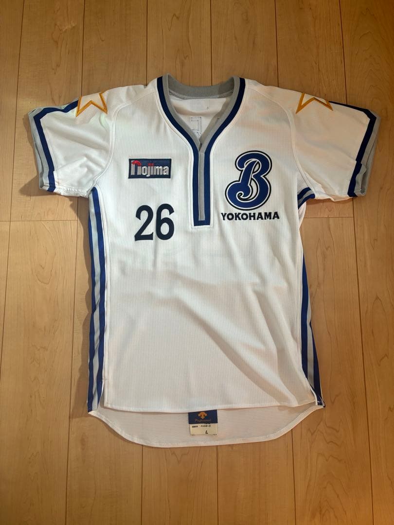 横浜DeNAベイスターズ佐伯選手プロコレユニフォームＬサイズ