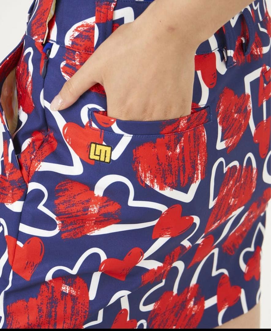 完売品　LOUDMOUTH ラウドマウス レディース スカート ハート Mサイズ