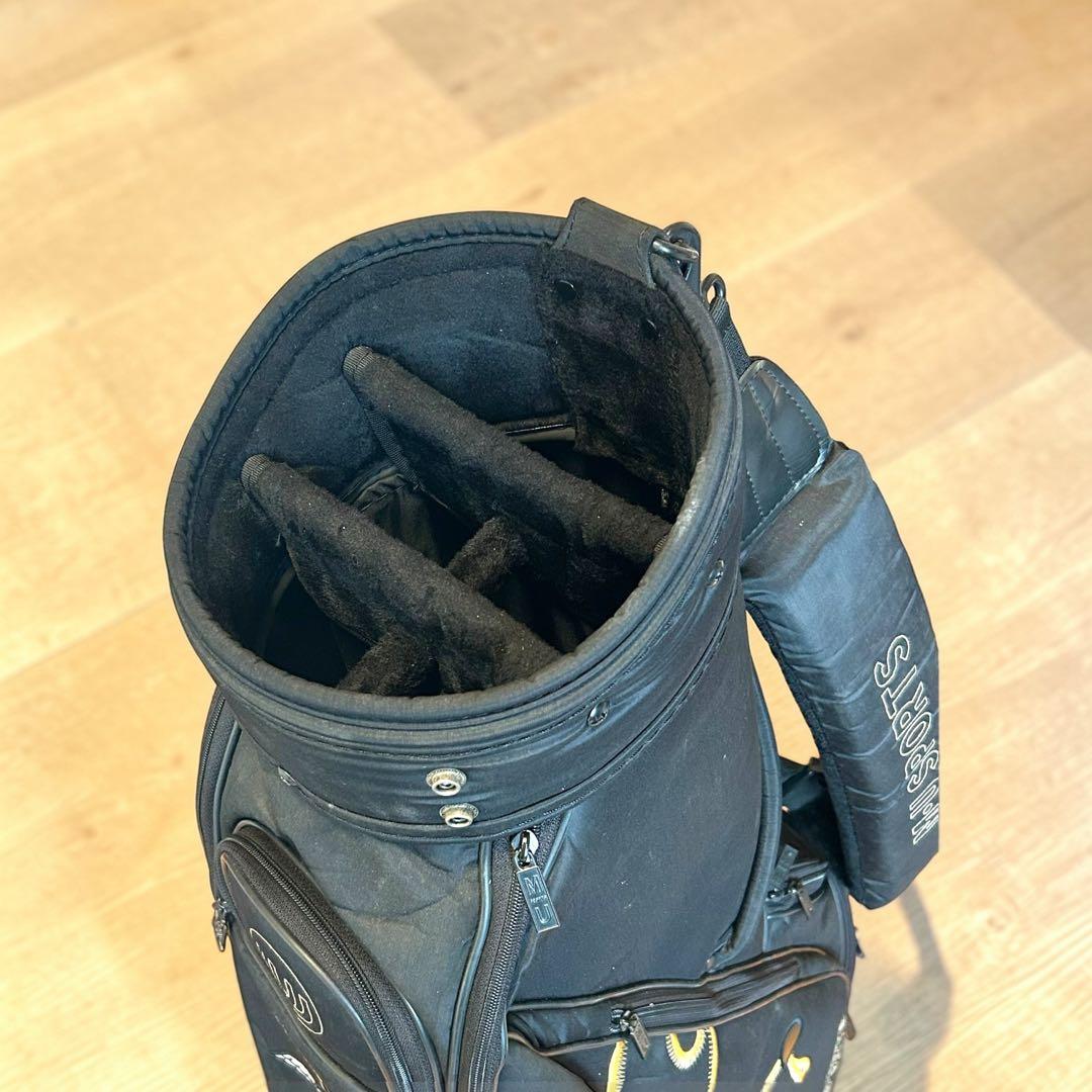人気モデル✨良品✨M・U SPORTS キャディバッグ 5分割 可愛い 軽量