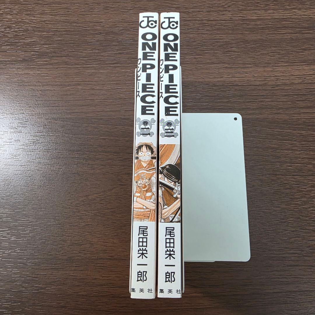 ONE PIECE 2巻 3巻 初版 良品 ①
