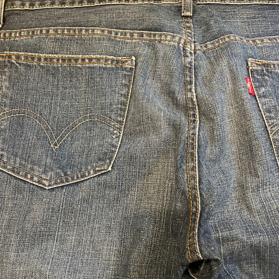リーバイス 569 ルーズストレート W36 L34 ブルーデニム　バイカー