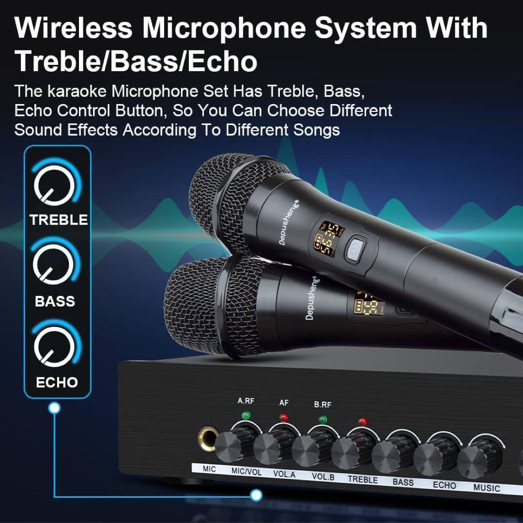 ワイヤレスマイク カラオケセット Bluetooth対応