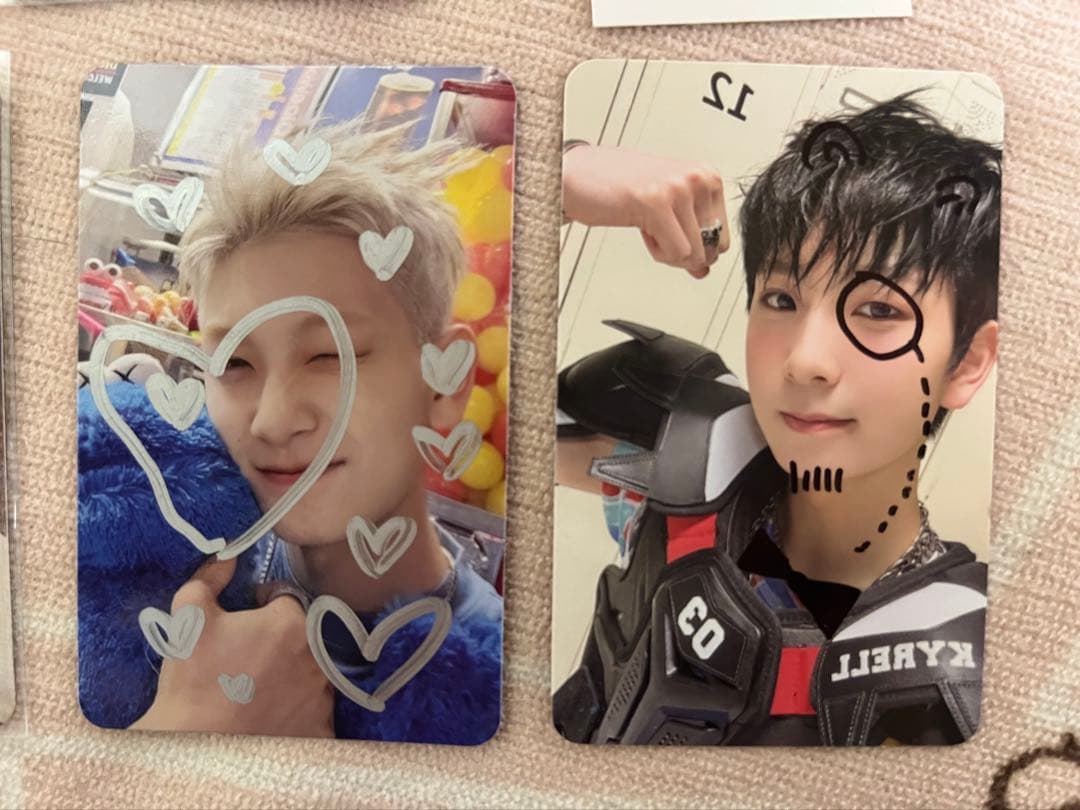 ampersandone☆カイレル☆レアトレカセット☆当選者限定☆直筆落書トレカ