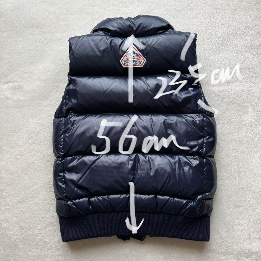 PYRENEX LOIC ダウンベスト ネイビー S 正規品 美品
