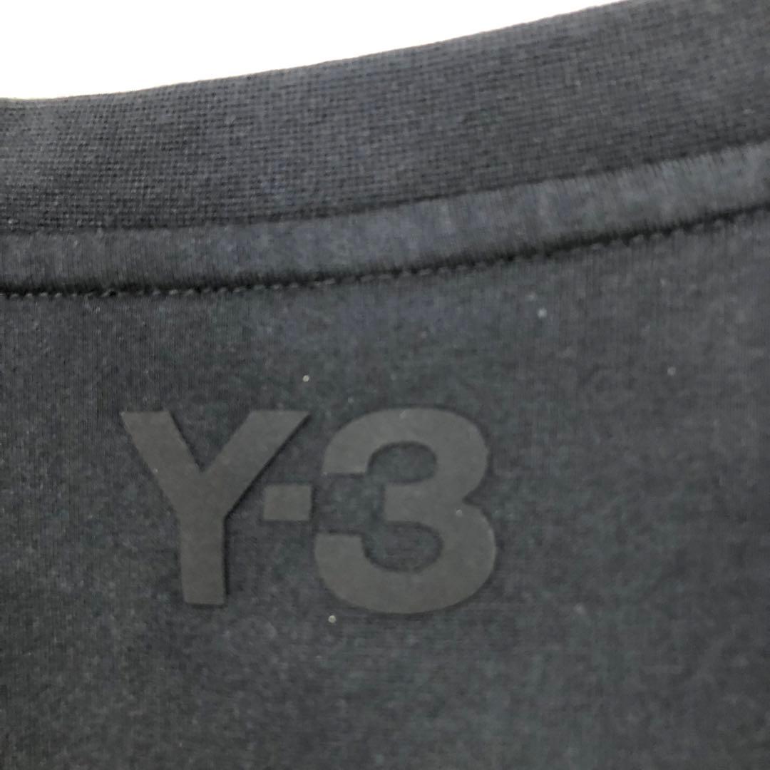 Y-3 ワイスリー ドローコード 半袖ロングワンピース 黒