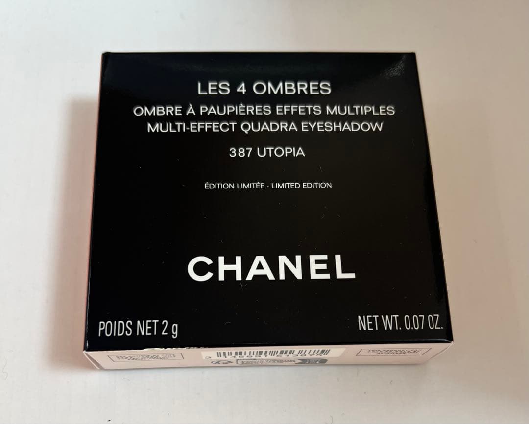 【24h以内発送】CHANEL 387 UTOPIA 限定版アイシャドウ