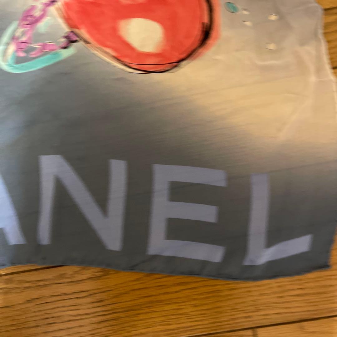 CHANEL 星座と惑星デザイン スカーフ