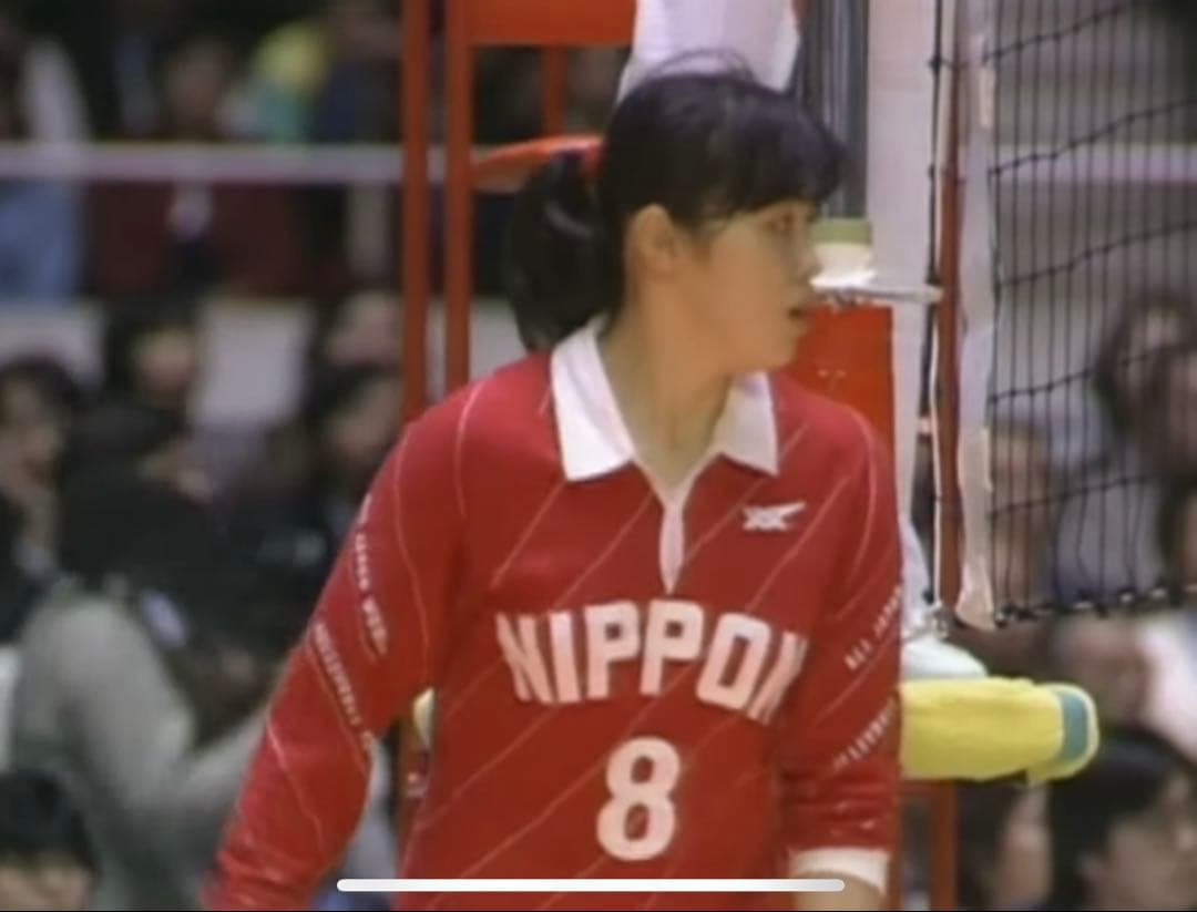 バレーボール女子　中田久美【1985年日本代表】選手時代の実使用ユニホーム