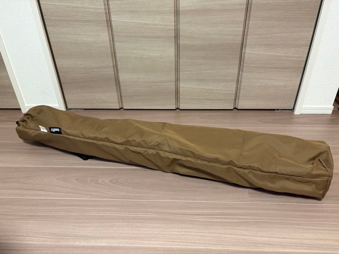 美品 小川キャンパル（OGAWA CAMPAL）ハイバックチェア（モカブラウン）