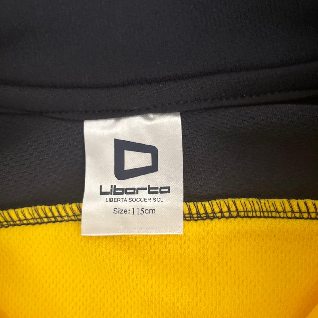 【新品未使用】リベルタ 115サッカーユニフォーム 長袖ジャージ