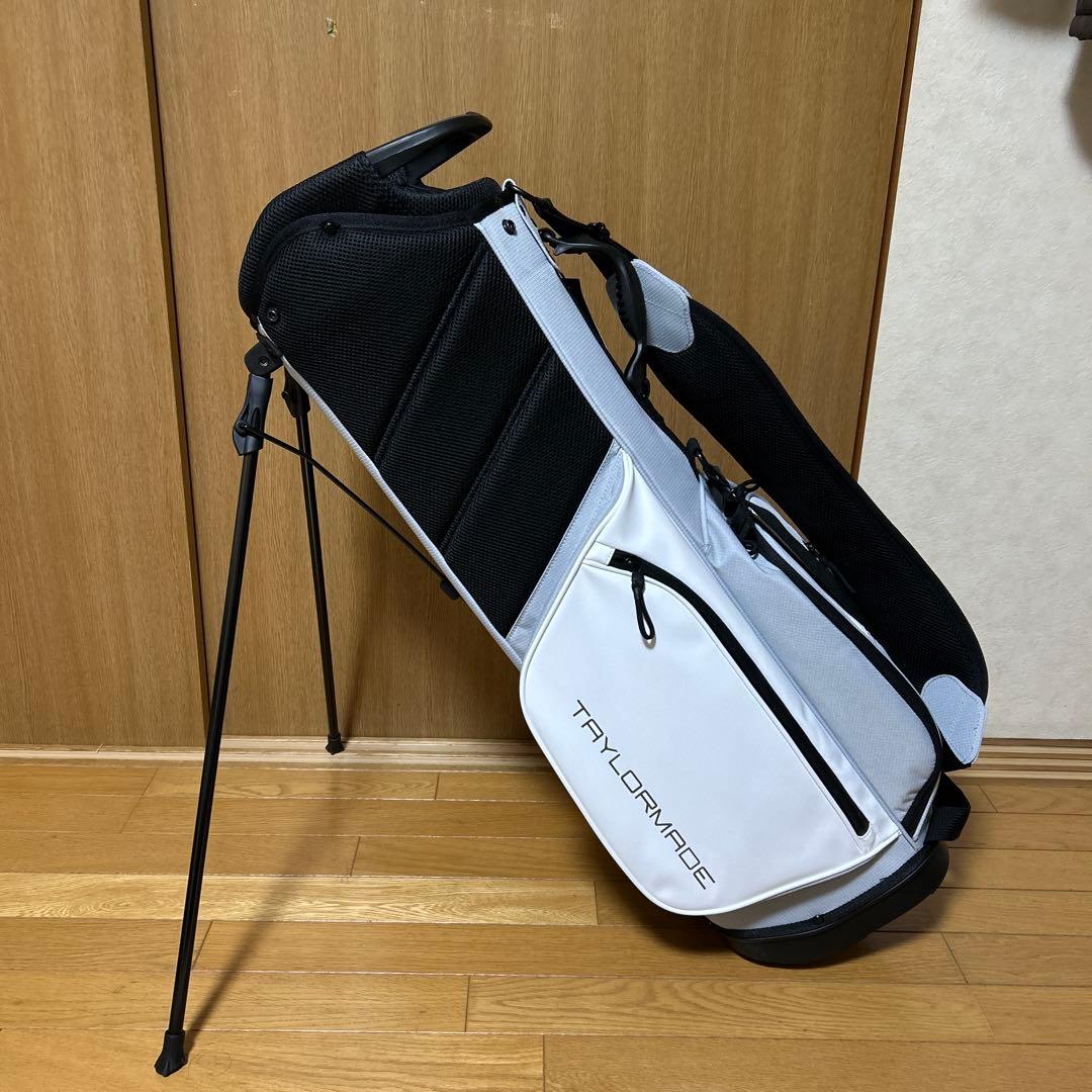TAYLORMADE キャディバッグ ホワイト/ブラック