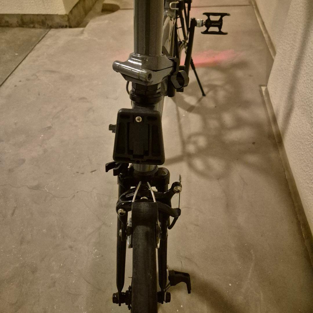 ブロンプトン風 折りたたみ自転車