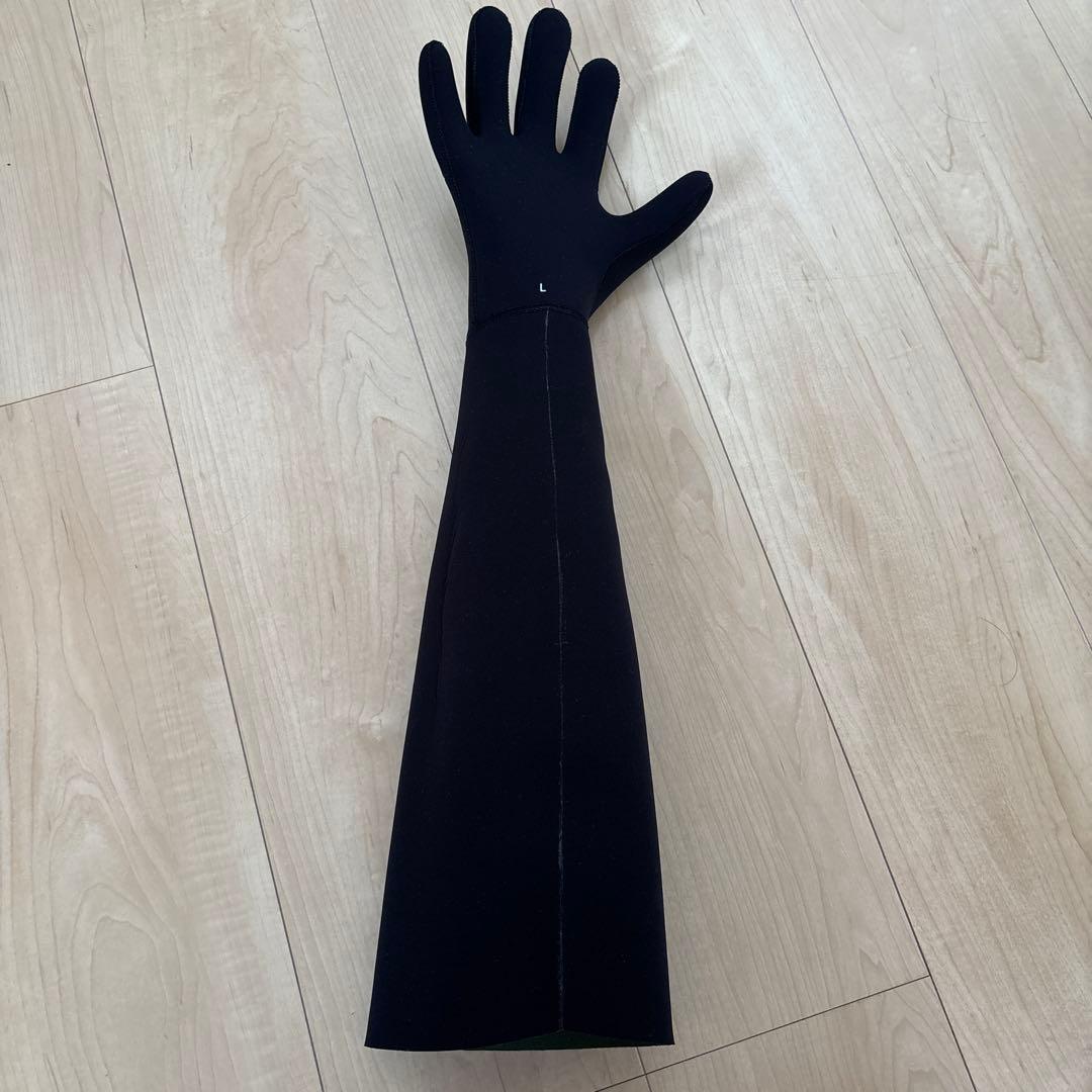 ネオプレーンロングアームグローブ 2ミリ Lサイズ　　日本製