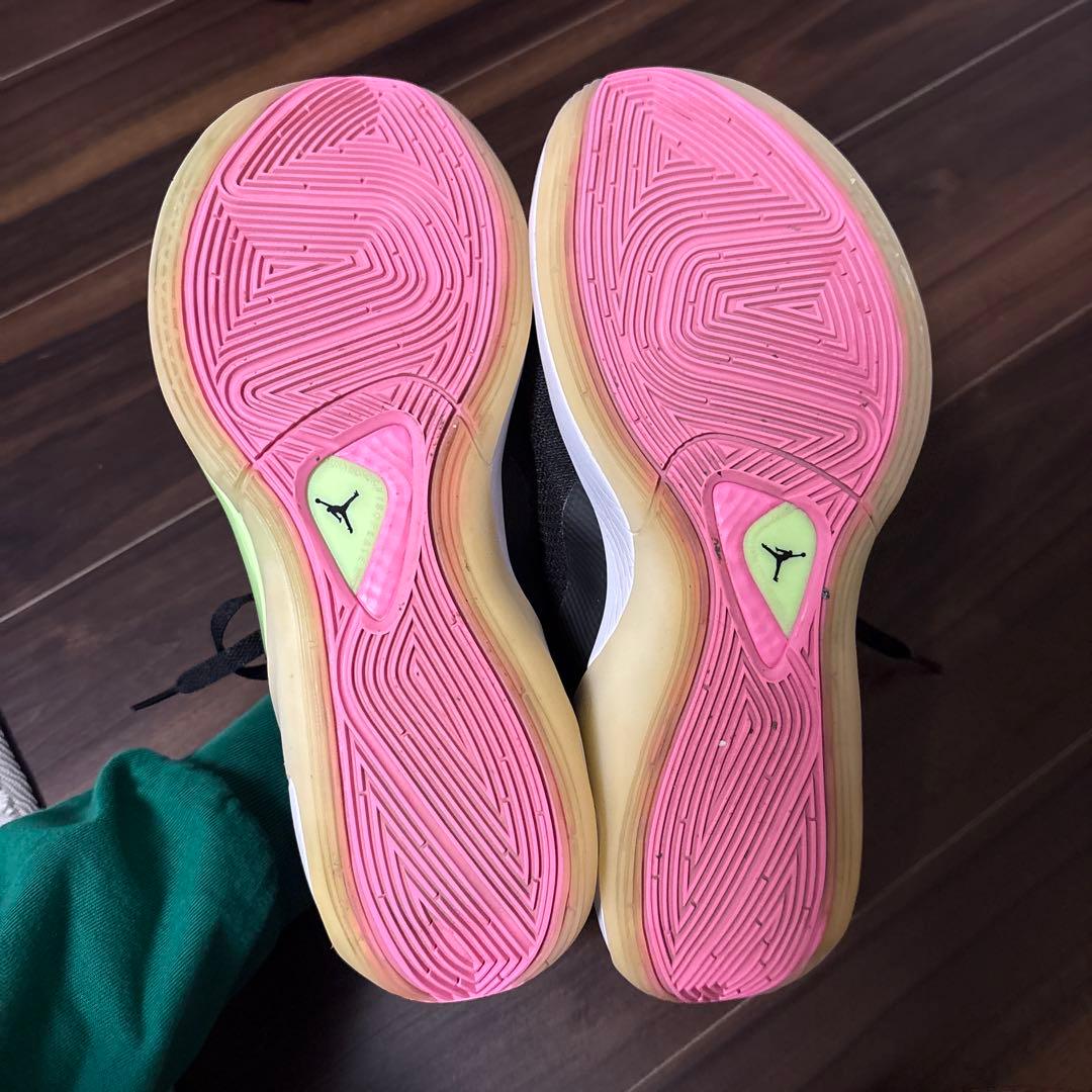 luka1 Jordan バスケットボールシューズ ブラック/グリーン