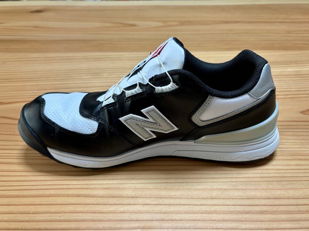 New Balance 574 ブラック/ホワイト シューズ