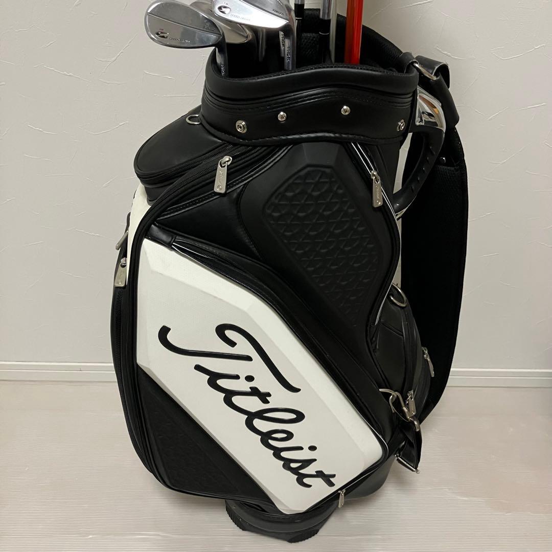 ゴルフクラブ11本　キャディバッグ　中古品