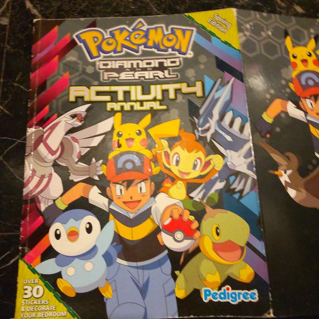 ポケモン 洋書 シール付き Pokémon Diamond Pearl２００８年