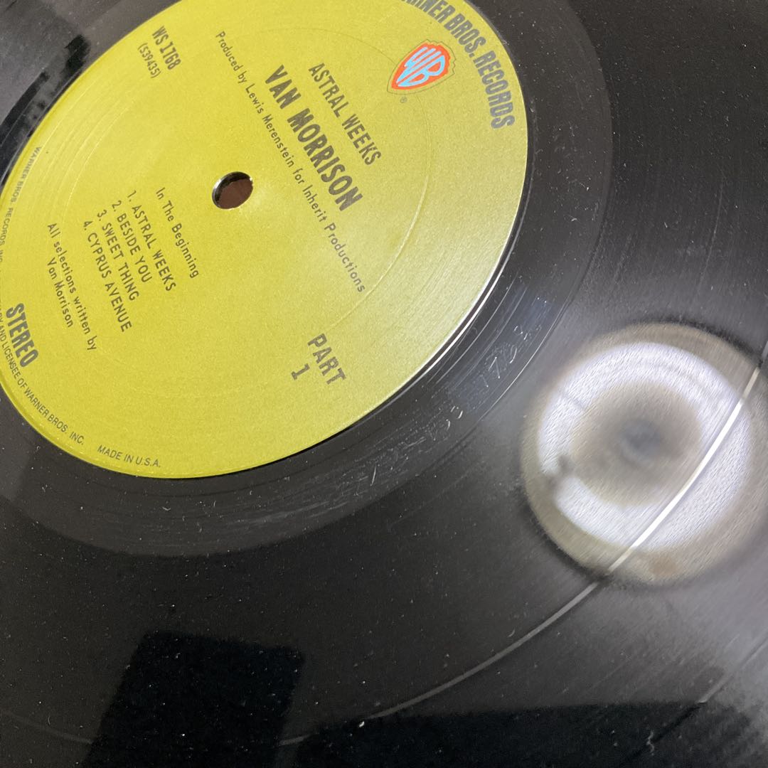 Van Morrison Astral Weeks ヴァンモリソン　レコード