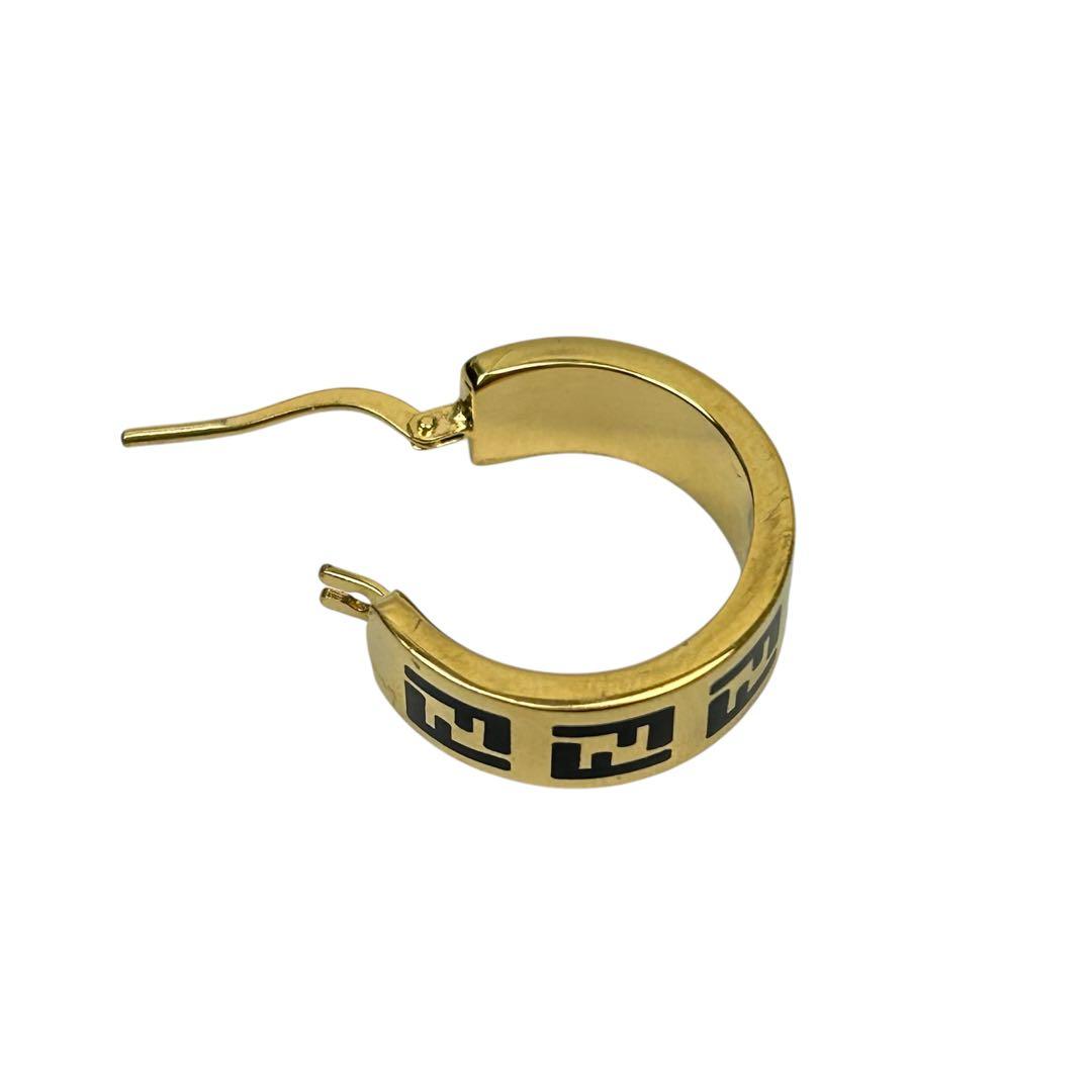 FENDI フォーエバー ピアス ゴールド 片耳 FFロゴ
