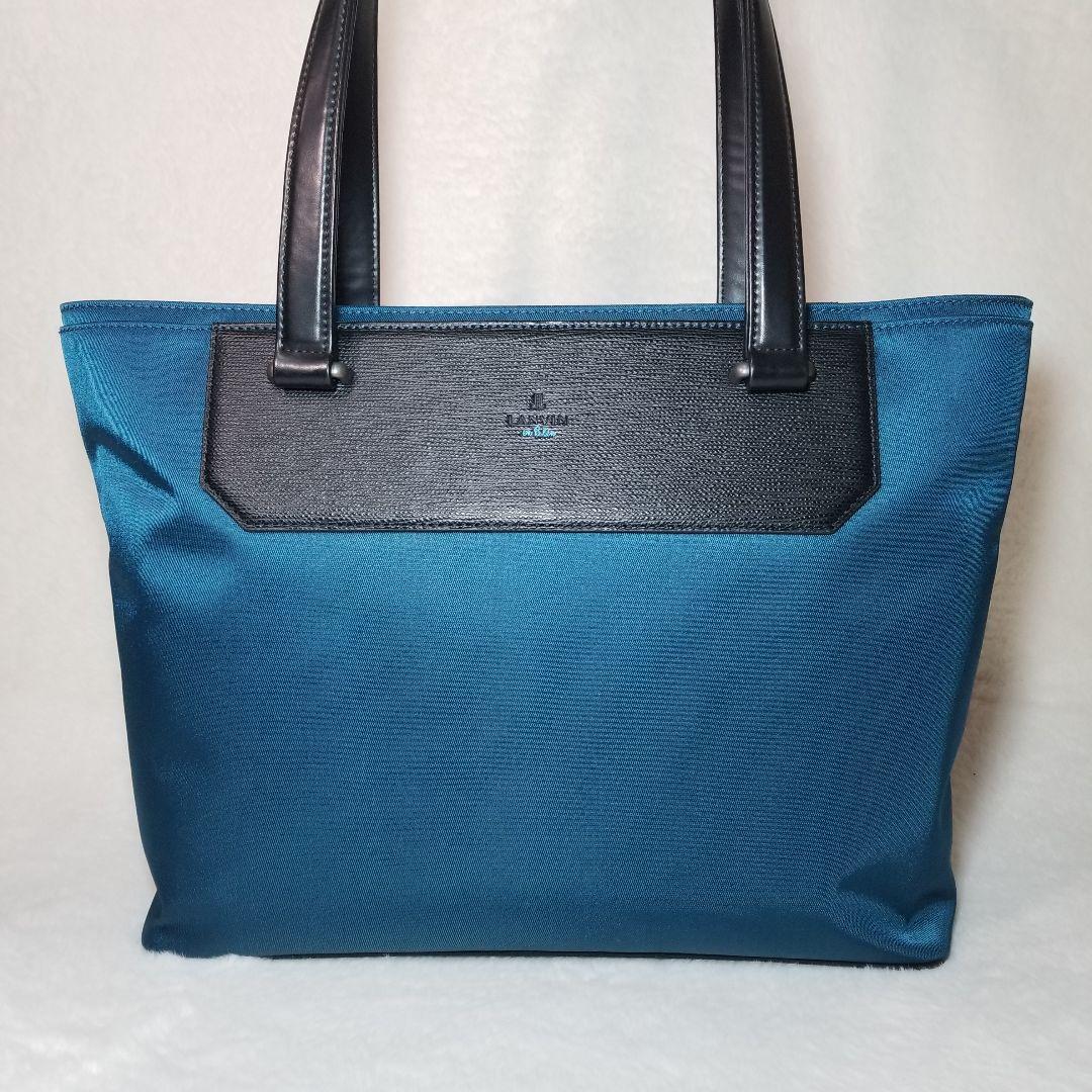 未使用級　ランバンオンブルー リッパー トートバッグ ビジネストート　A4