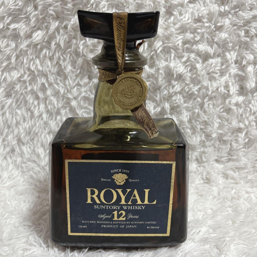 サントリーウイスキー　ローヤル　プレミアム１２年　新品　未開栓　ブルーラベル