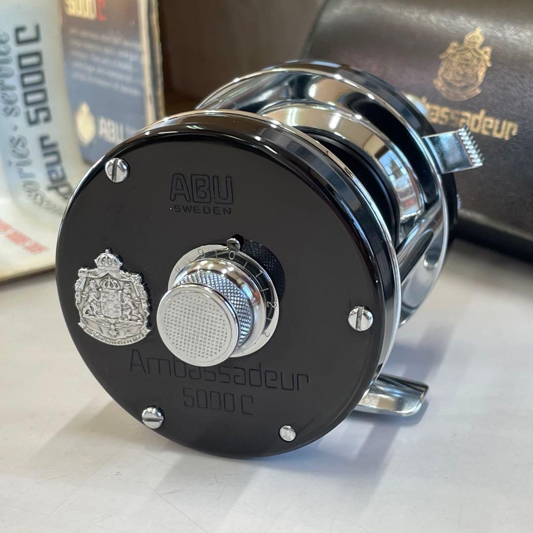 74年 ABU AMBASSADEUR 5000C 山型 #740803 NIB