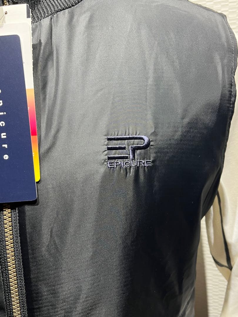 ◇エピキュール◇epicure◇ゴルフウェア◇リバーシブル◇ニットベスト◇タグ◇