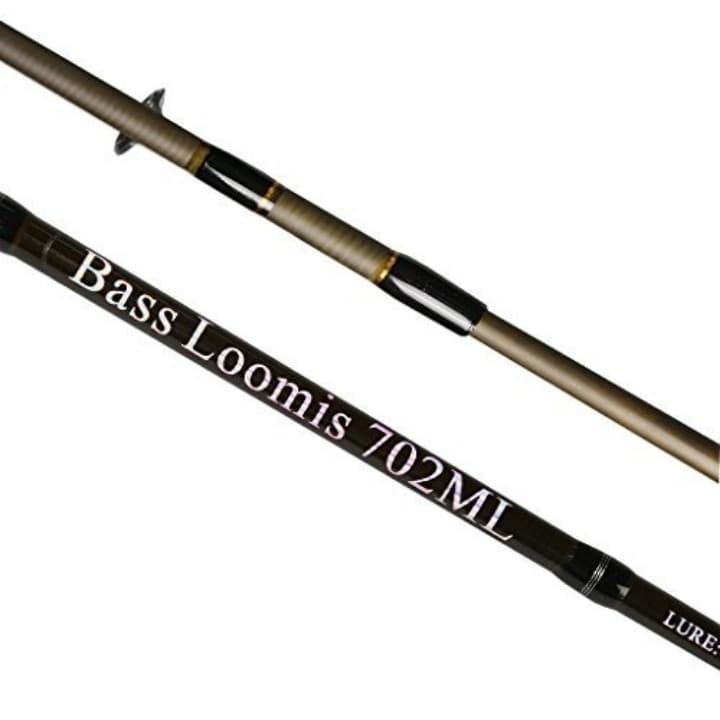 バスロッド スピニング 702ML 炭素 迷彩 (グリーングリップ,210cm◇