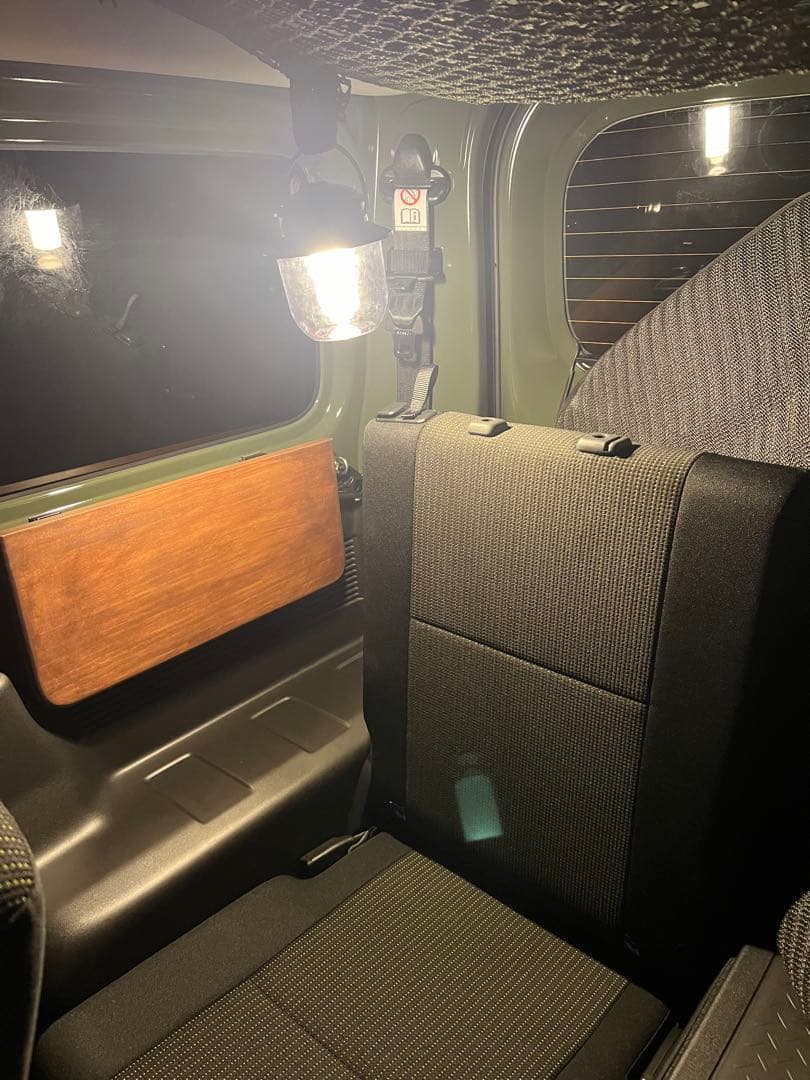 新型ジムニー　jb64 jb74 サイドテーブル　折り畳み式　運転席後ろ側用