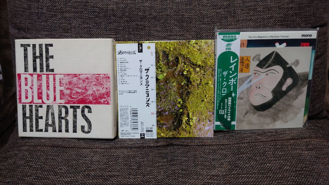 ブルーハーツ クロマニヨンズ ライブ DVD CD まとめ売 レインボーサンダー