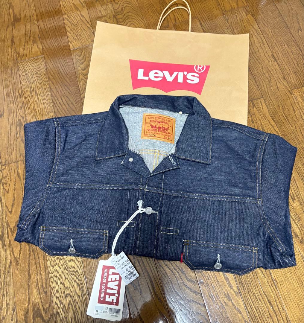 LEVI’S 507XX 44 XL T-BACK 日本製 セカンド 新品未使用