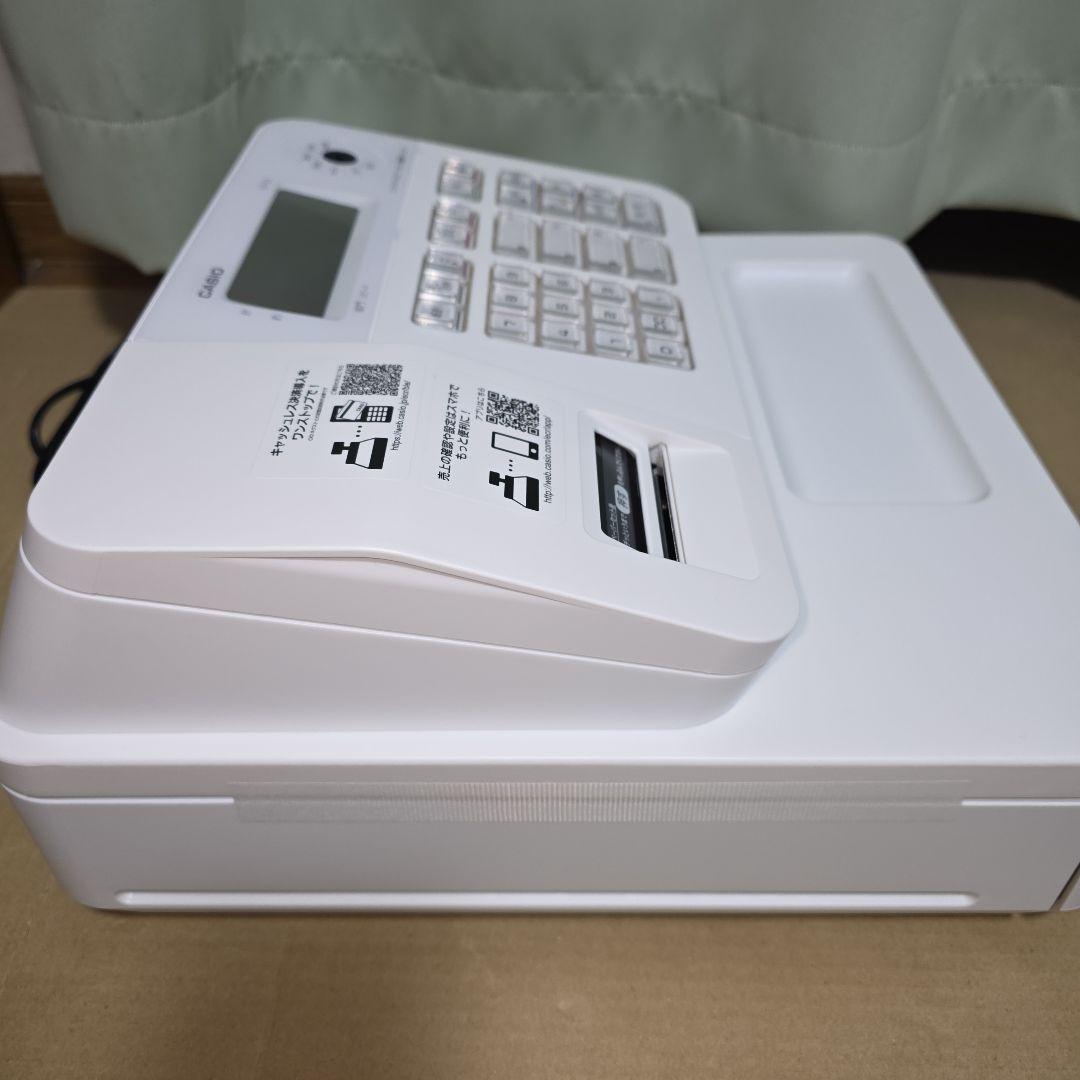 SR-G3-EX-WE ほぼ新品 CASIO(カシオ) 電子レジスター ホワイト