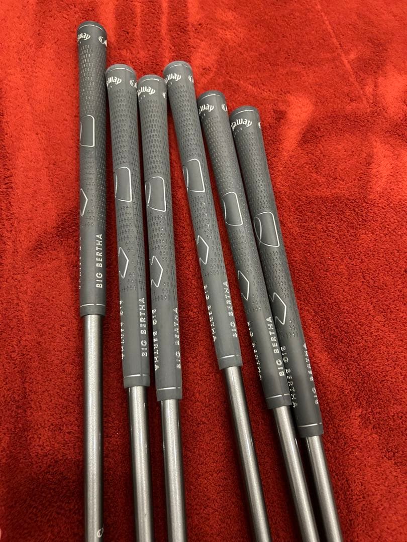 値下げ★Callaway BIG BERTHA アイアンセット 6本