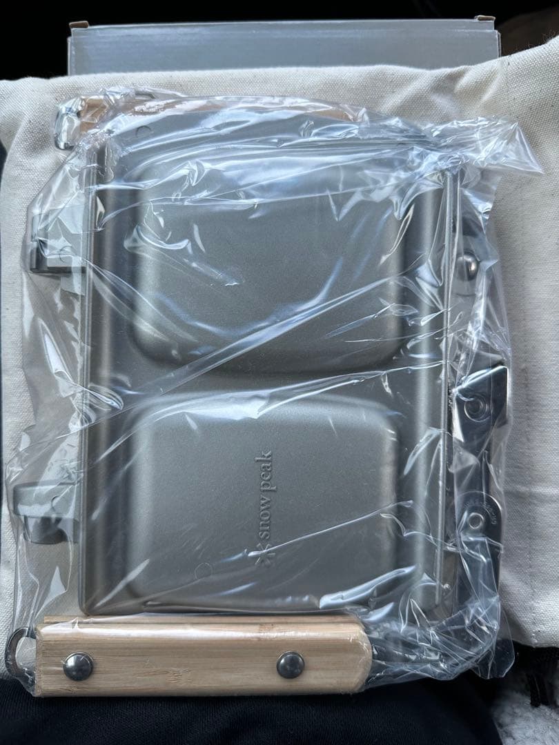 【おぐ】【新品・未開封】ホットサンドクッカー/トラメジーノ・スノーピーク