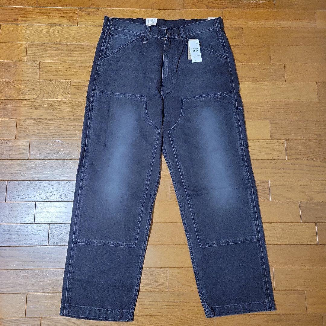 Levi's 568™︎ ルーズストレート ダブルニー・BLACK・　34×30