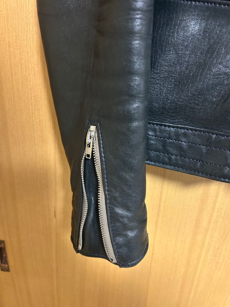 ルイスレザー　サイクロンタイトフィット　シープ　ネイビー38