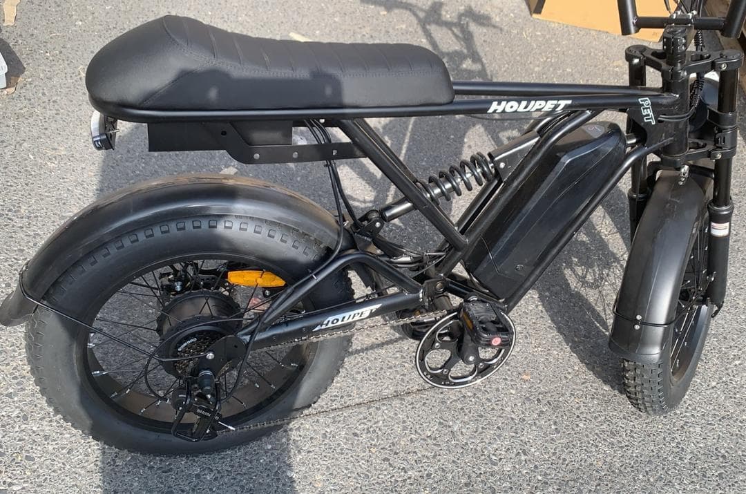 訳あり Houpet 電動アシスト自転車 20インチ 極太タイヤ 5段階アシスト