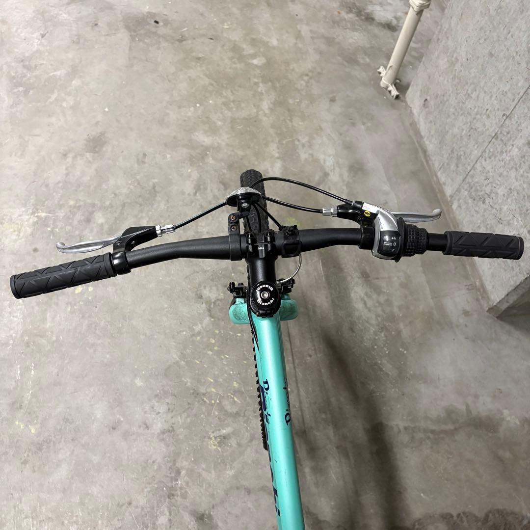 【たのメル便】Bianchi PIRATA 26チェレステ8速 ジュニアMTB